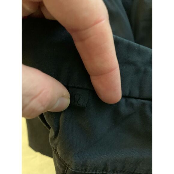 Lululemon Commission Pant Classic *Swift Cotton 34" men's black size 30 M5440S - Picture 5 of 6